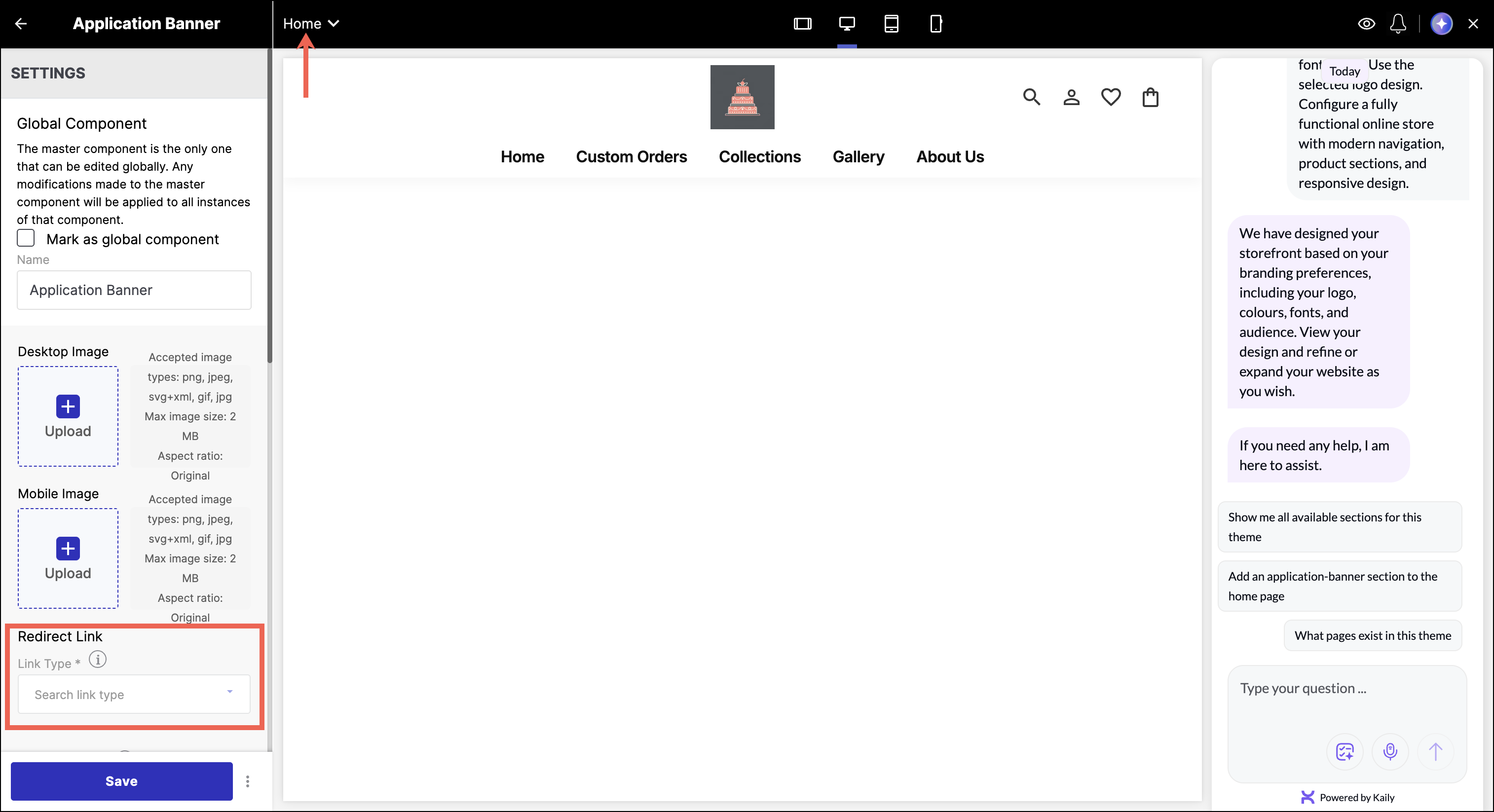 Typical Action URL Example